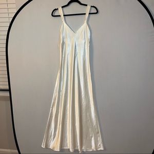 Vintage maxi slip dress, size medium